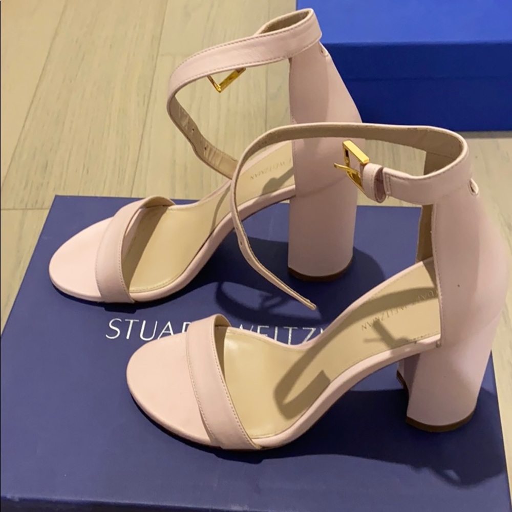 Stuart weitzman block heels